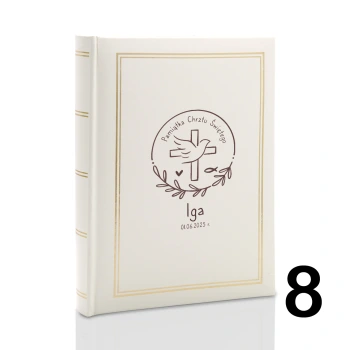 Album dziecięcy na chrzest, urodziny, metryczka do wyboru (wsuwany na 100 zdjęć 10x15) 12 wzorów do wyboru